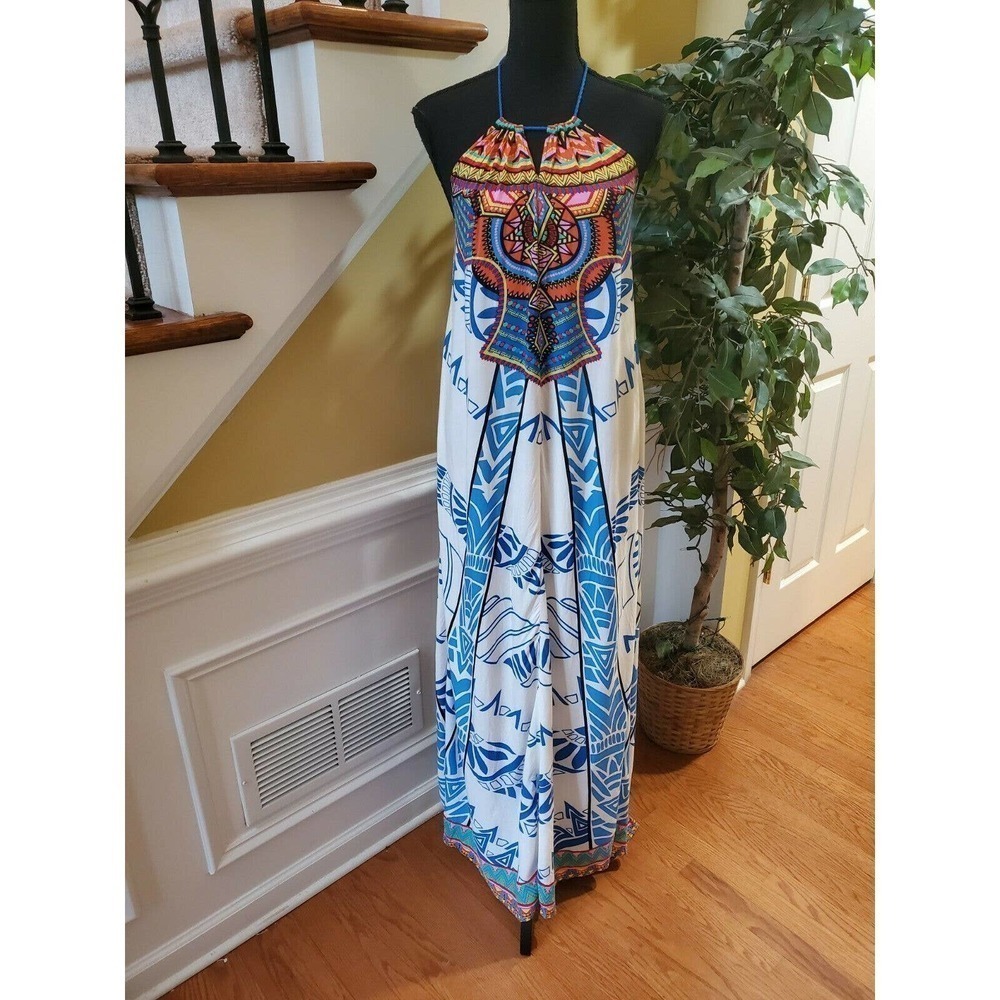 FLYING TOMATO SZ S Casual Halter Maxi DRESS
